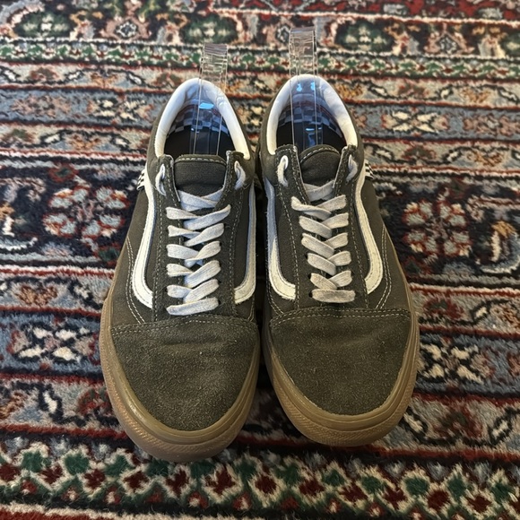 Vans Skate Old Skool Forest Night/Gum Skate Shoes - Picture 5 of 7